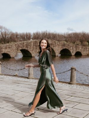 Ricki Maxi Dress - Olive Green