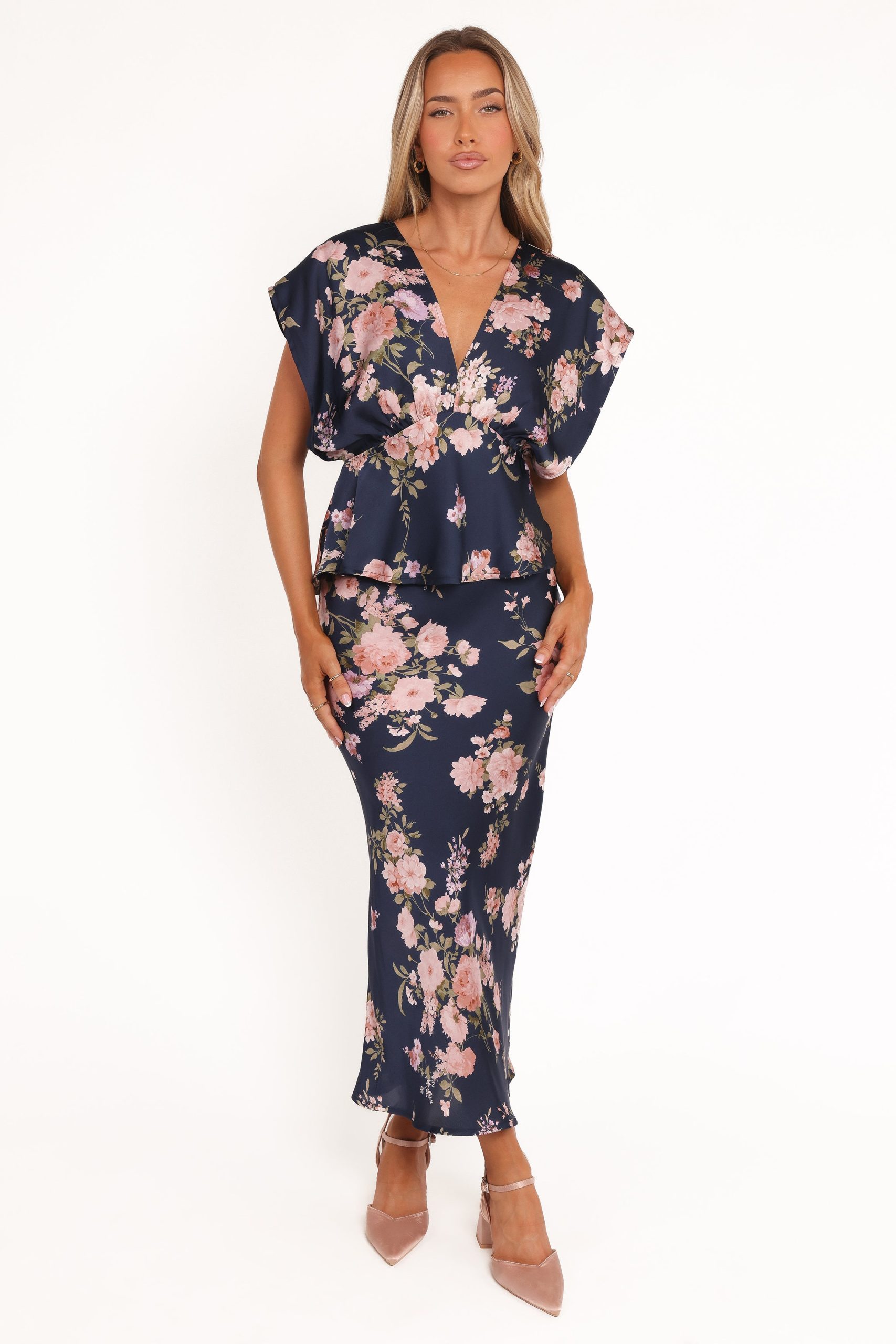 Ricki Top - Navy Floral - Image 3