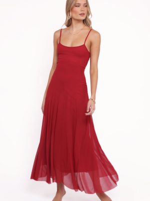 Robbie Maxi Dress - Red