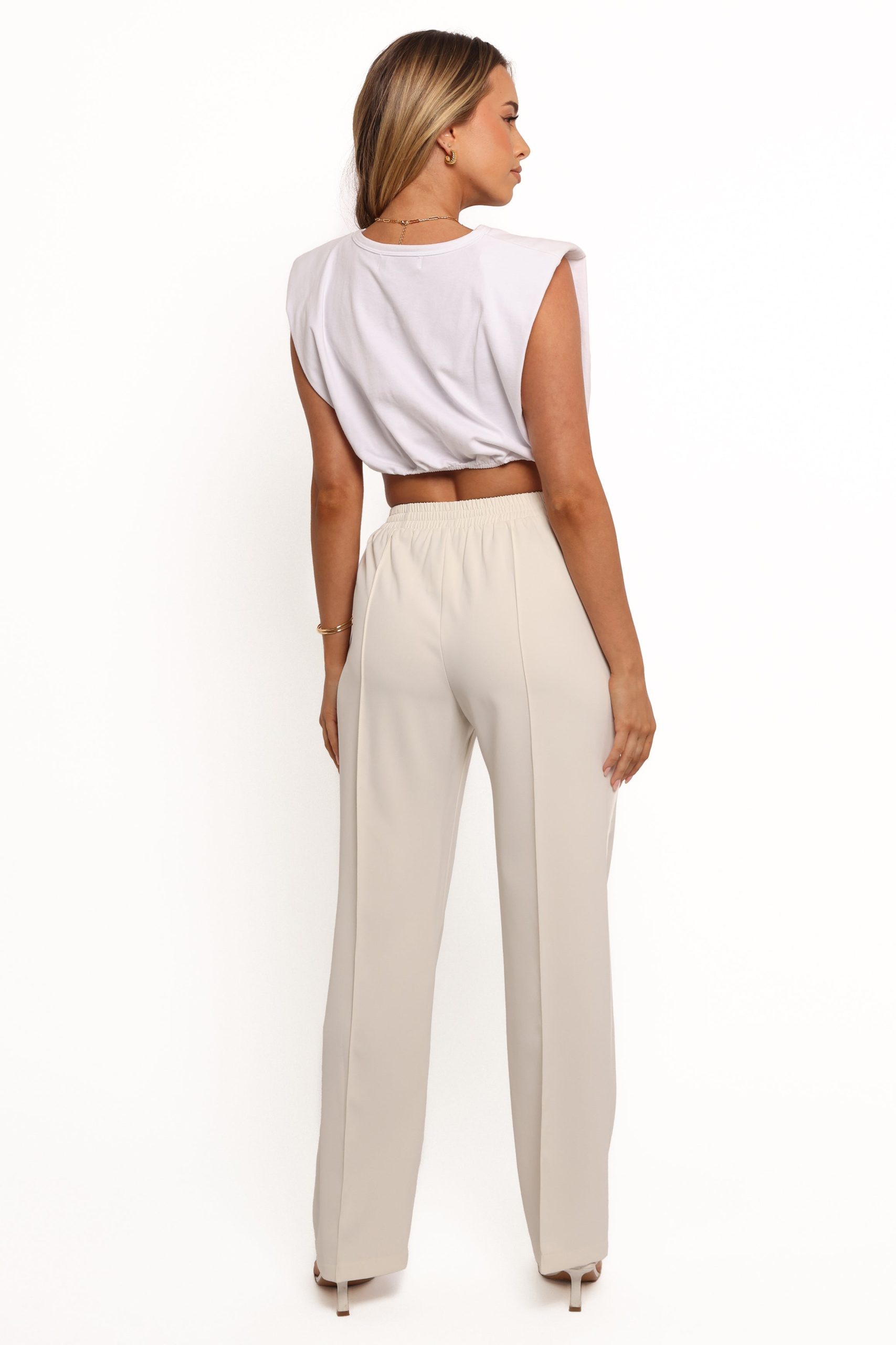 Roben Pants - White Cream - Image 4