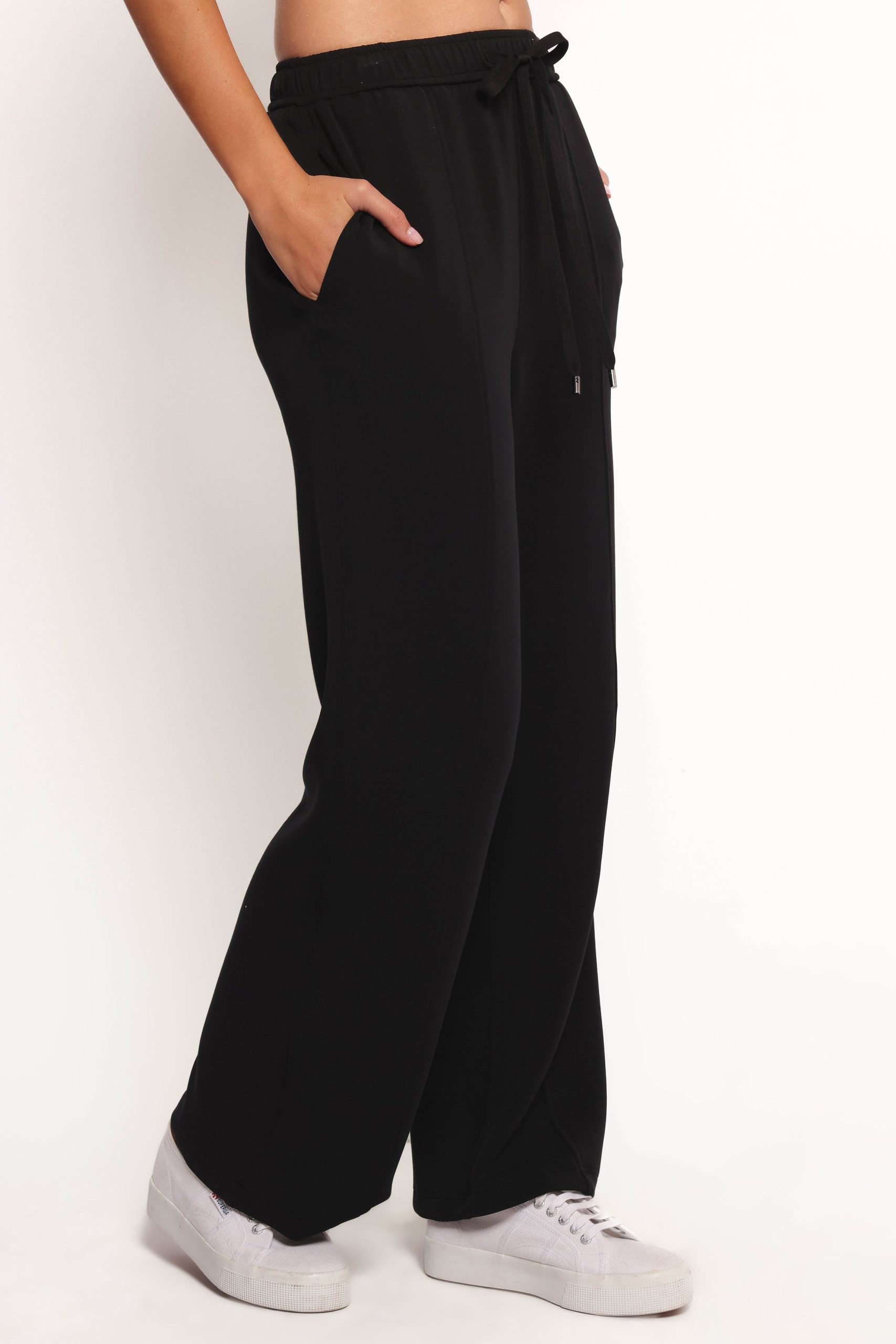 Romy Soft Pants - Black - Image 2