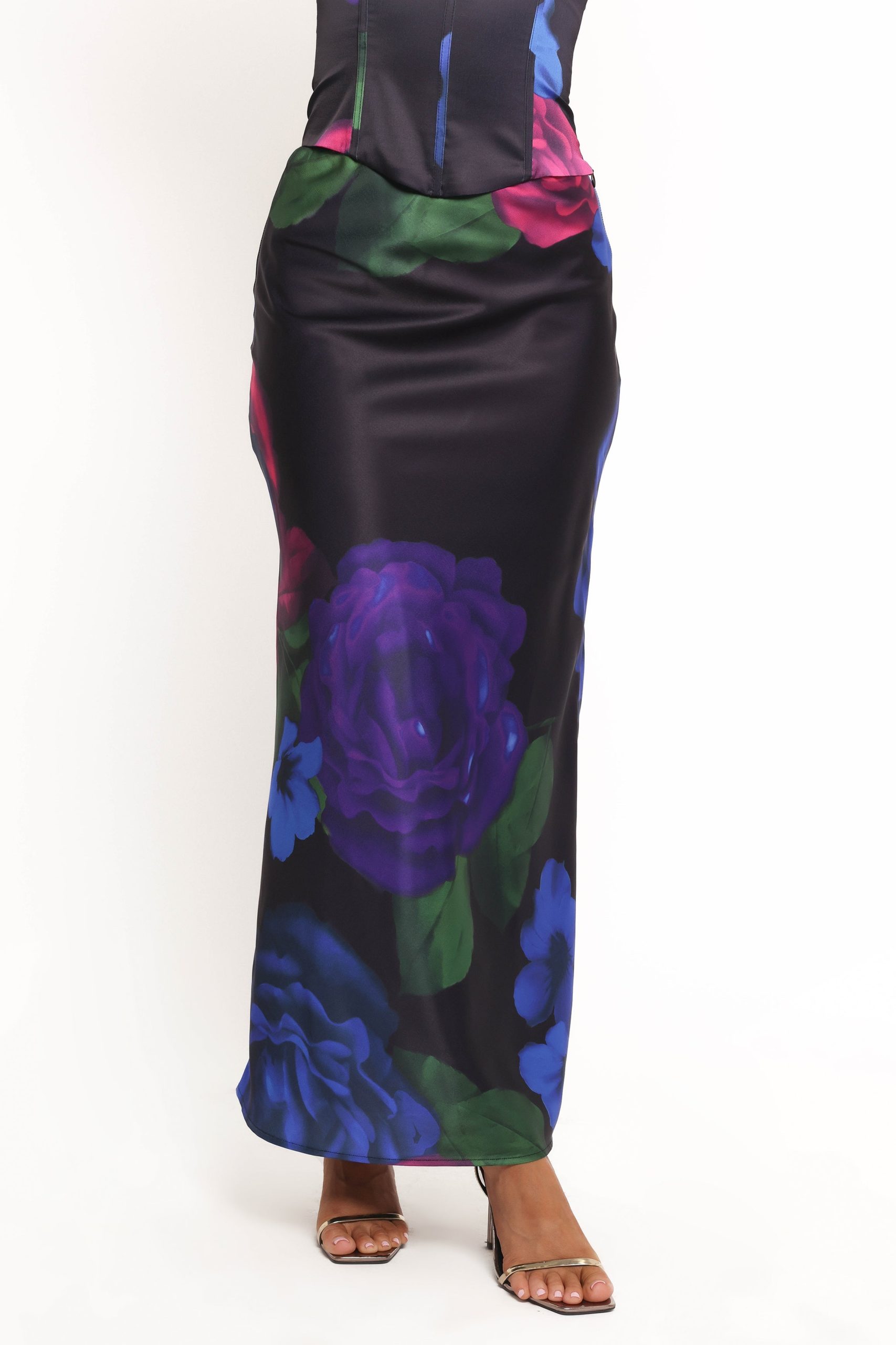 Rosalia Maxi Skirt - Pink Multi - Image 2