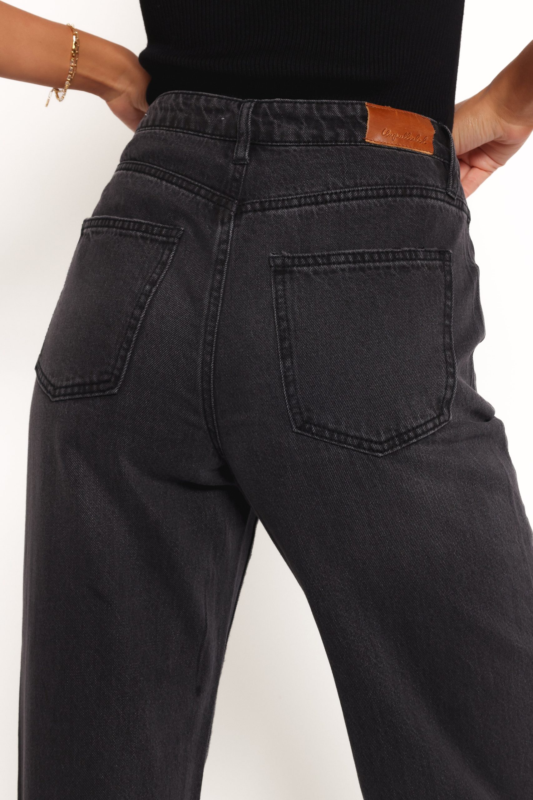 Rumi High Rise Wide Leg Jean - Ramble - Image 6