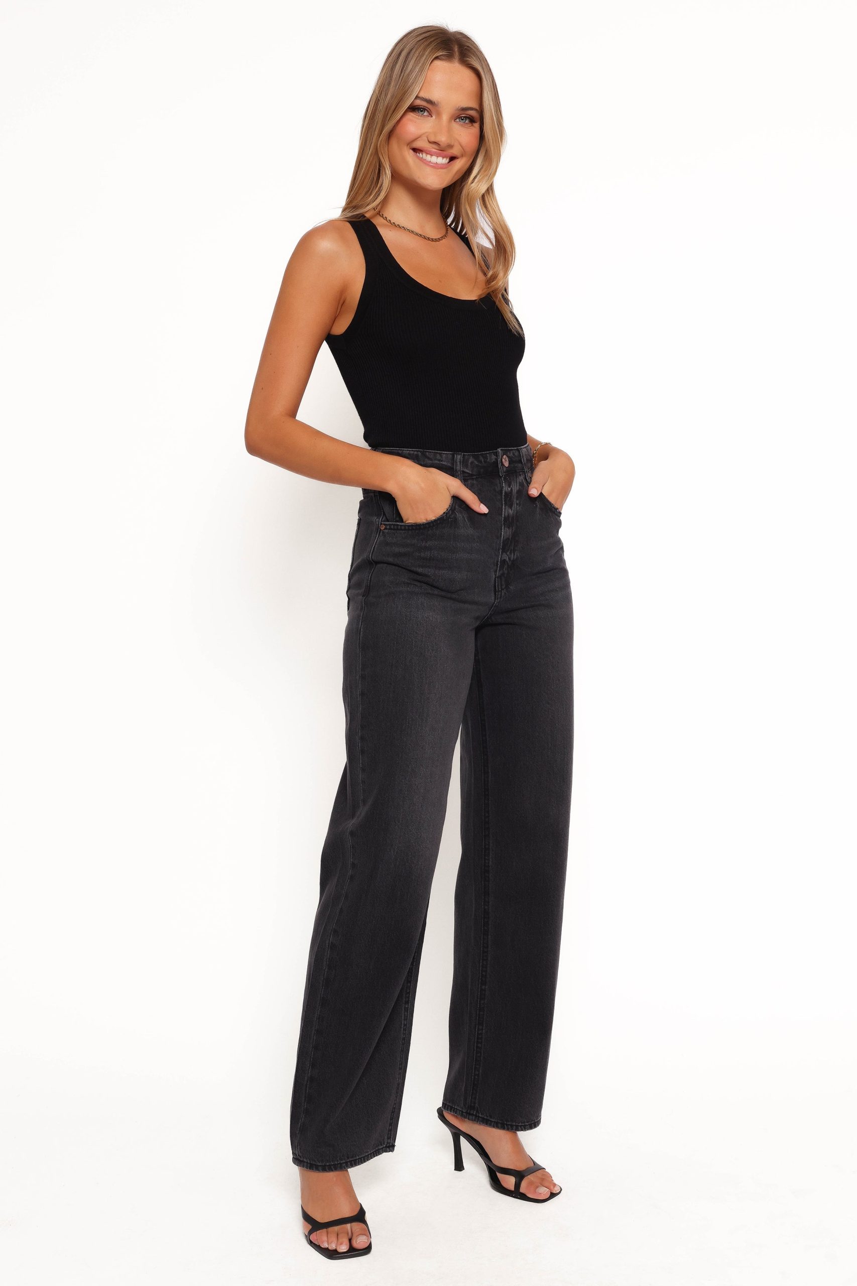 Rumi High Rise Wide Leg Jean - Ramble - Image 5