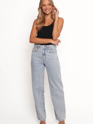 Rumi High Rise Wide Leg Jeans - Lucid