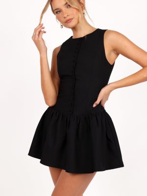 Ruth Mini Dress - Black