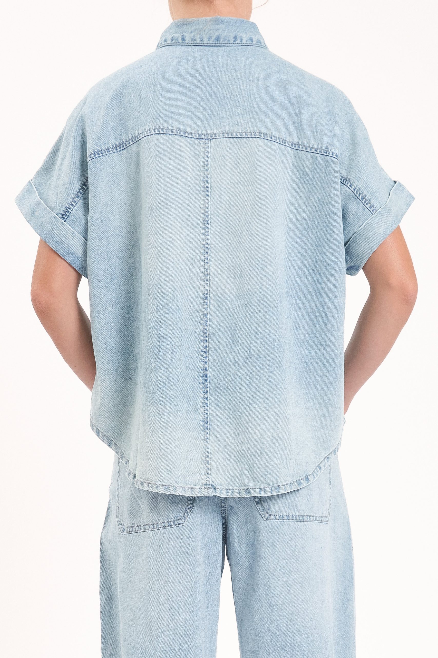 Shore Button Front Shirt - Wild Card - Image 3