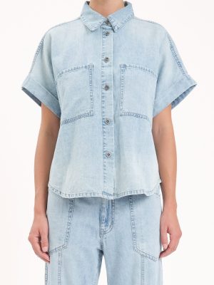 Shore Button Front Shirt - Wild Card
