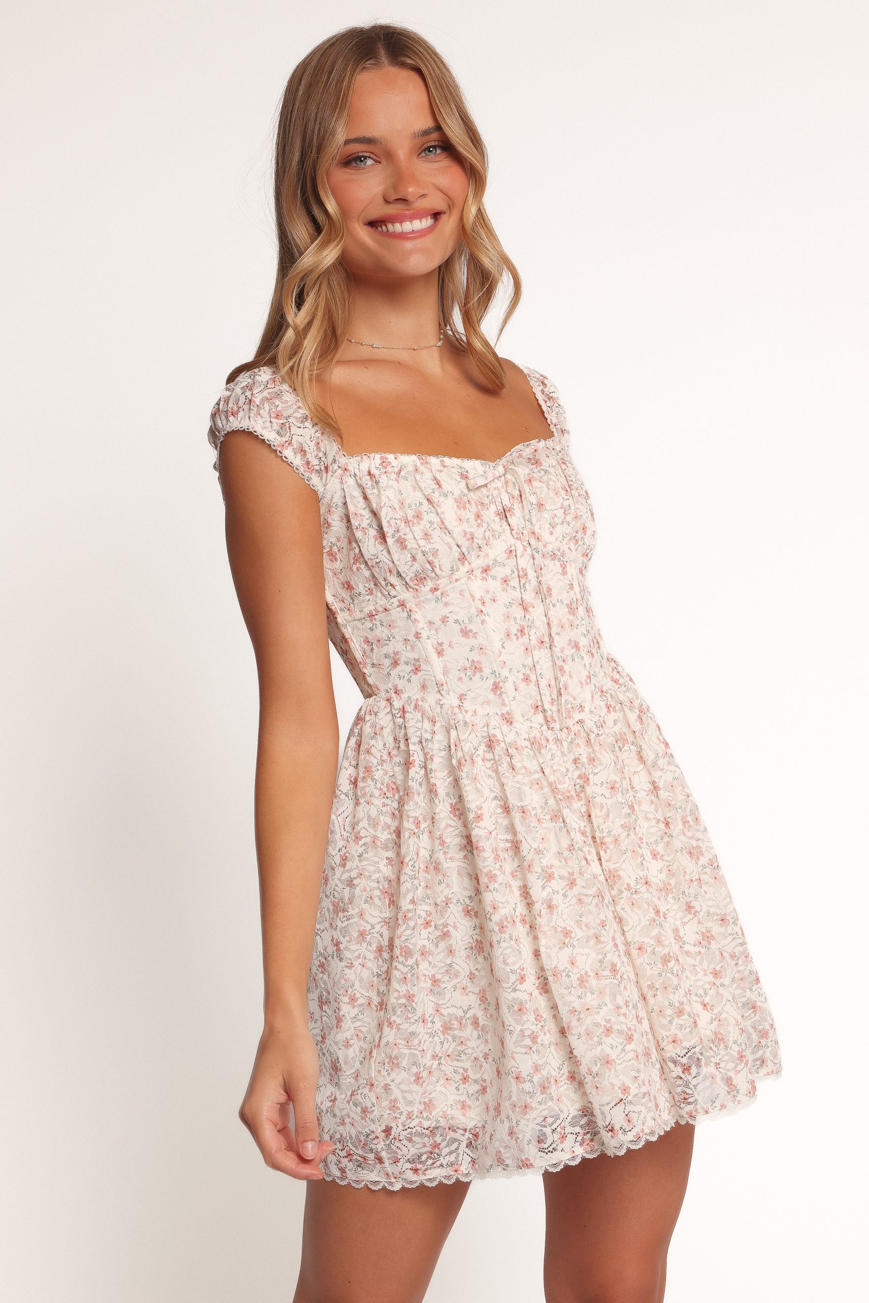 Sabella Mini Dress - Blush Azalea - Image 5