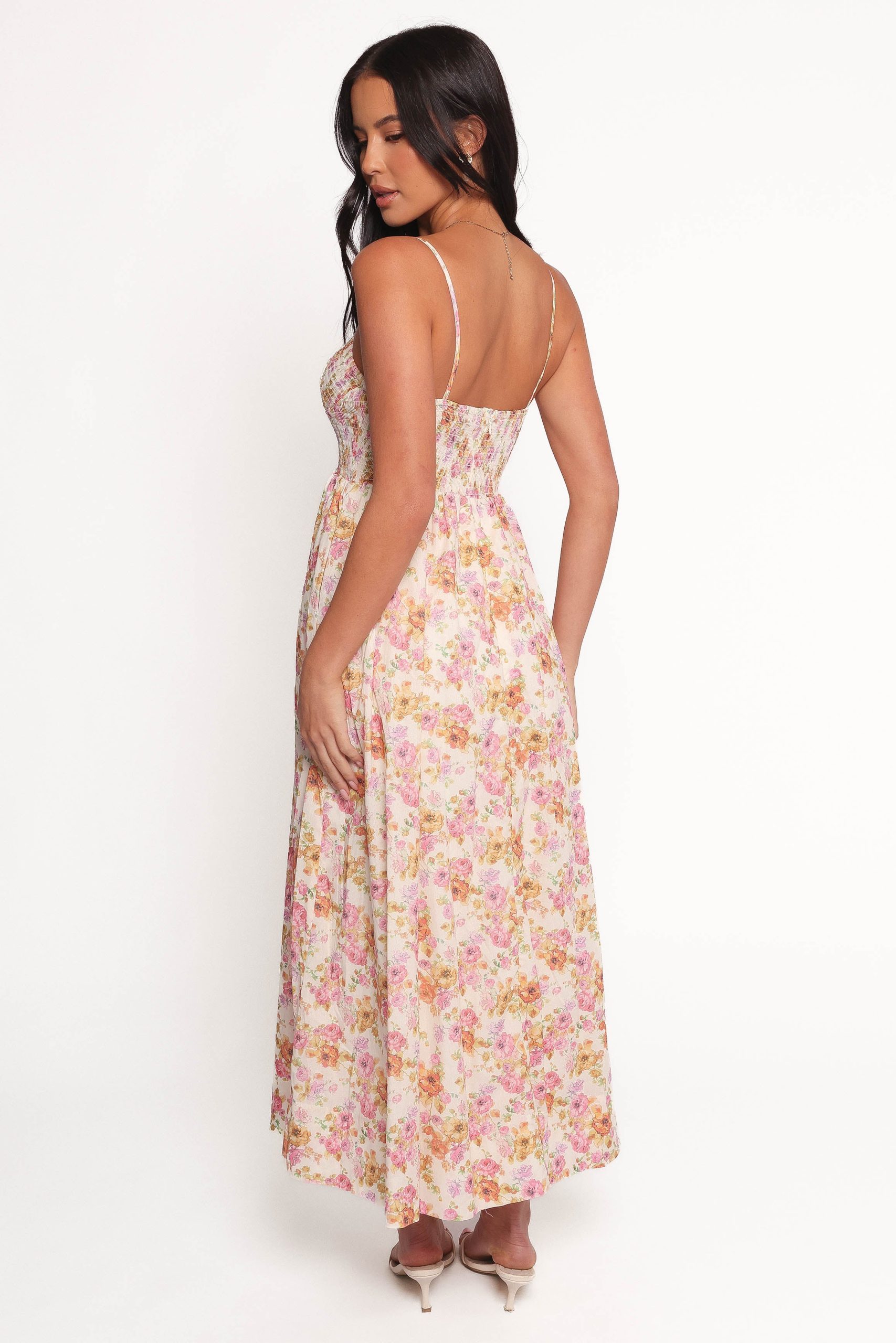 Salaca Maxi Dress - Pink/Orange - Image 4