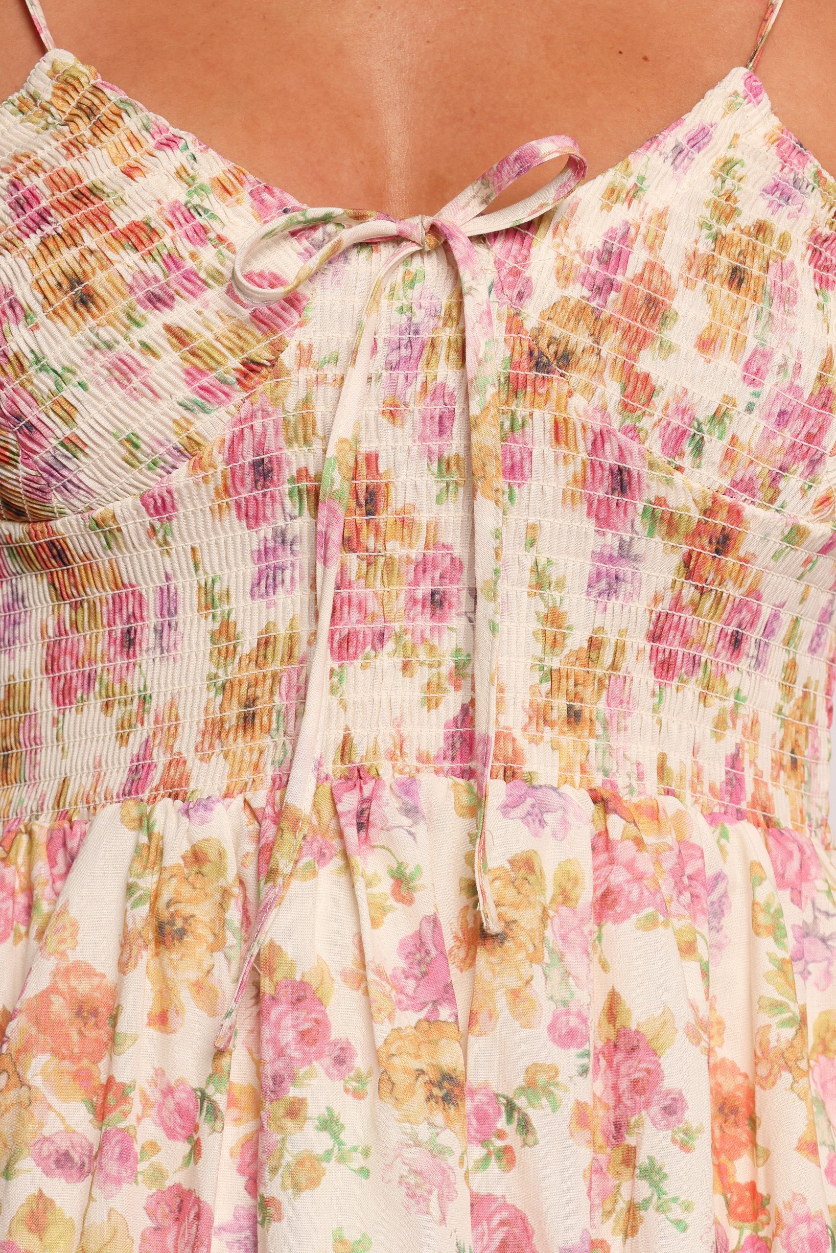 Salaca Maxi Dress - Pink/Orange - Image 6