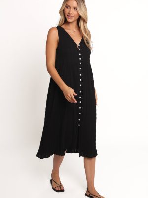 Sam Midi Dress - Black