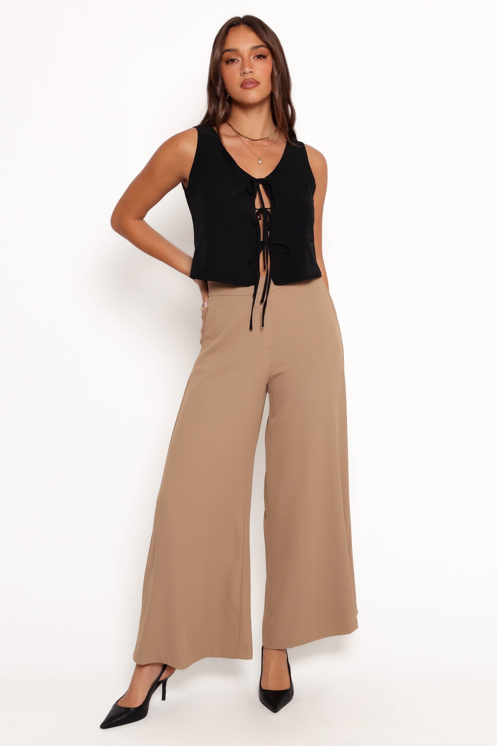 Laila Pant - Taupe - Image 3