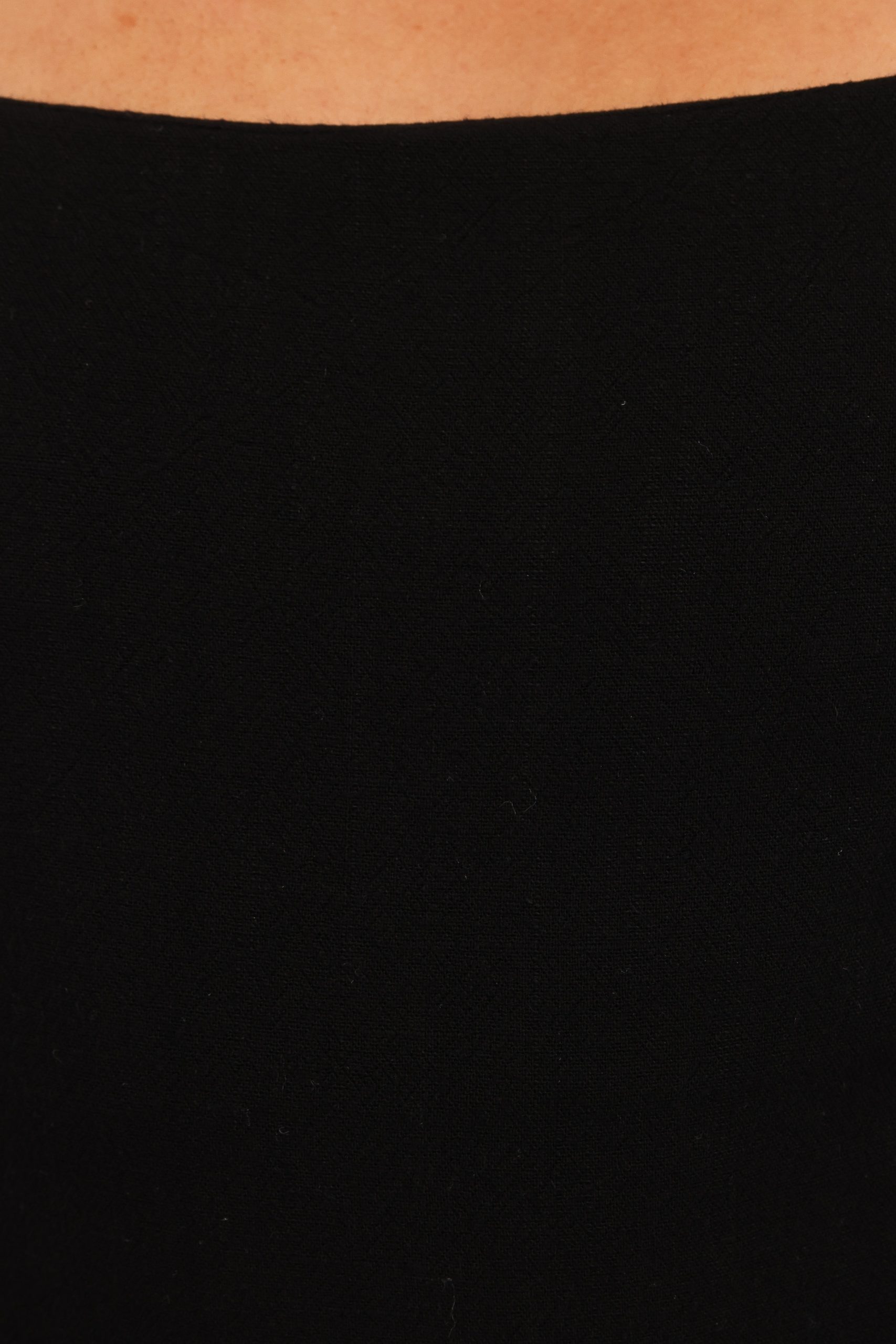 Sawyer Midi Slip Dress - Black - Image 7