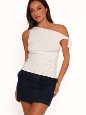 Sienna Knit Top - White