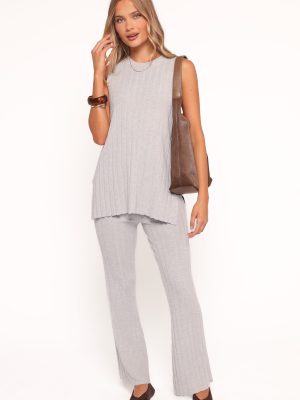 Silvie Knitted Set - Grey