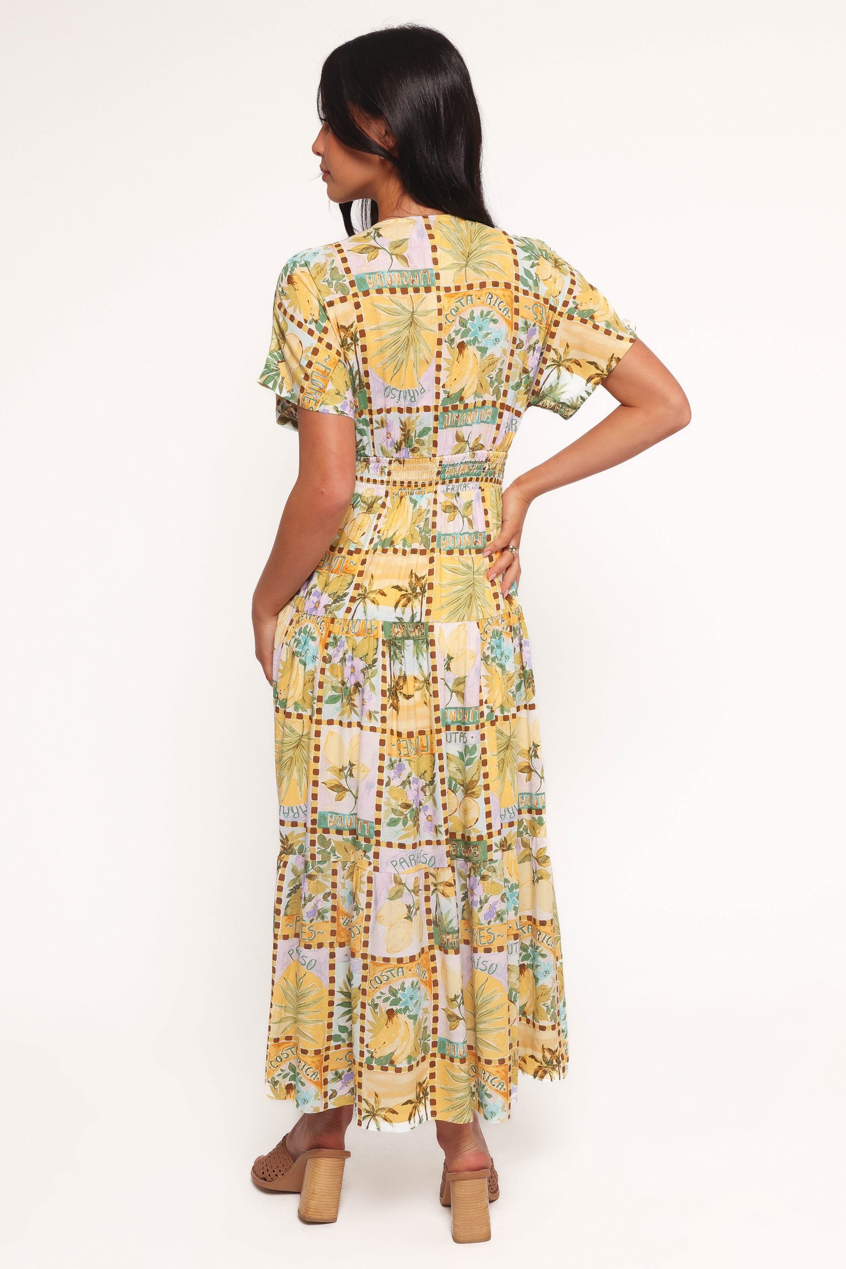 Sorrento Maxi Dress - Tropical Sun - Image 4