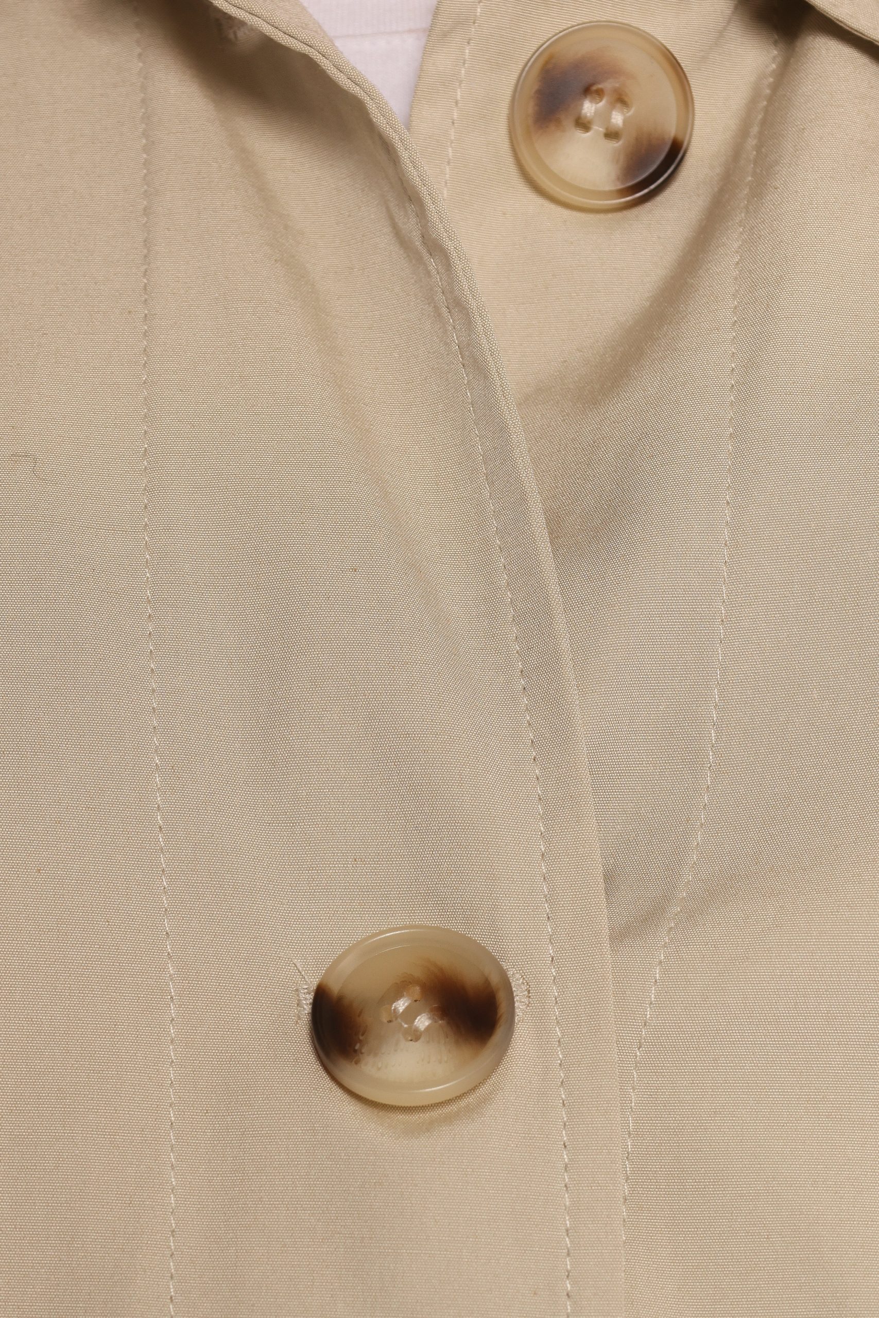 Stella Button Front Collar Jacket - Taupe - Image 8