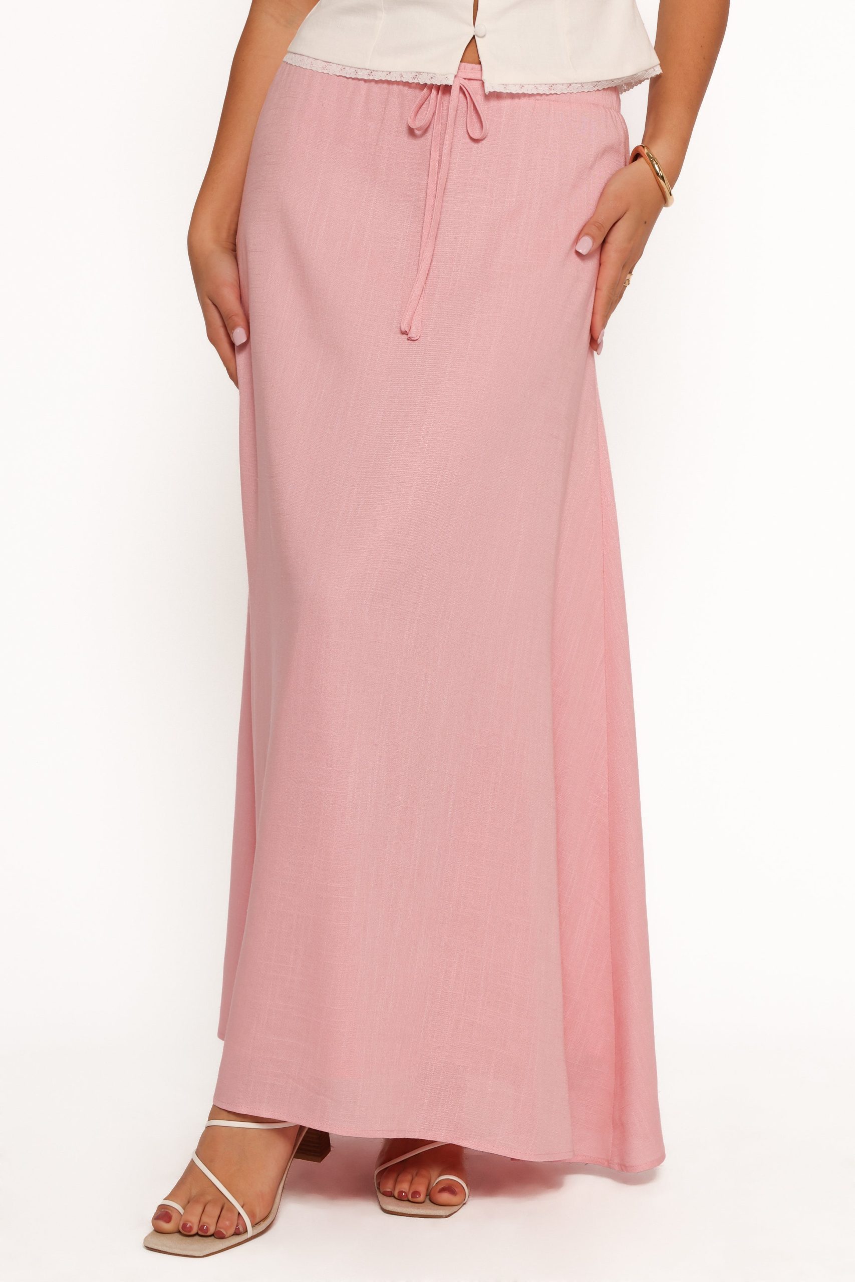 Stevie Maxi Skirt - Pink - Image 4