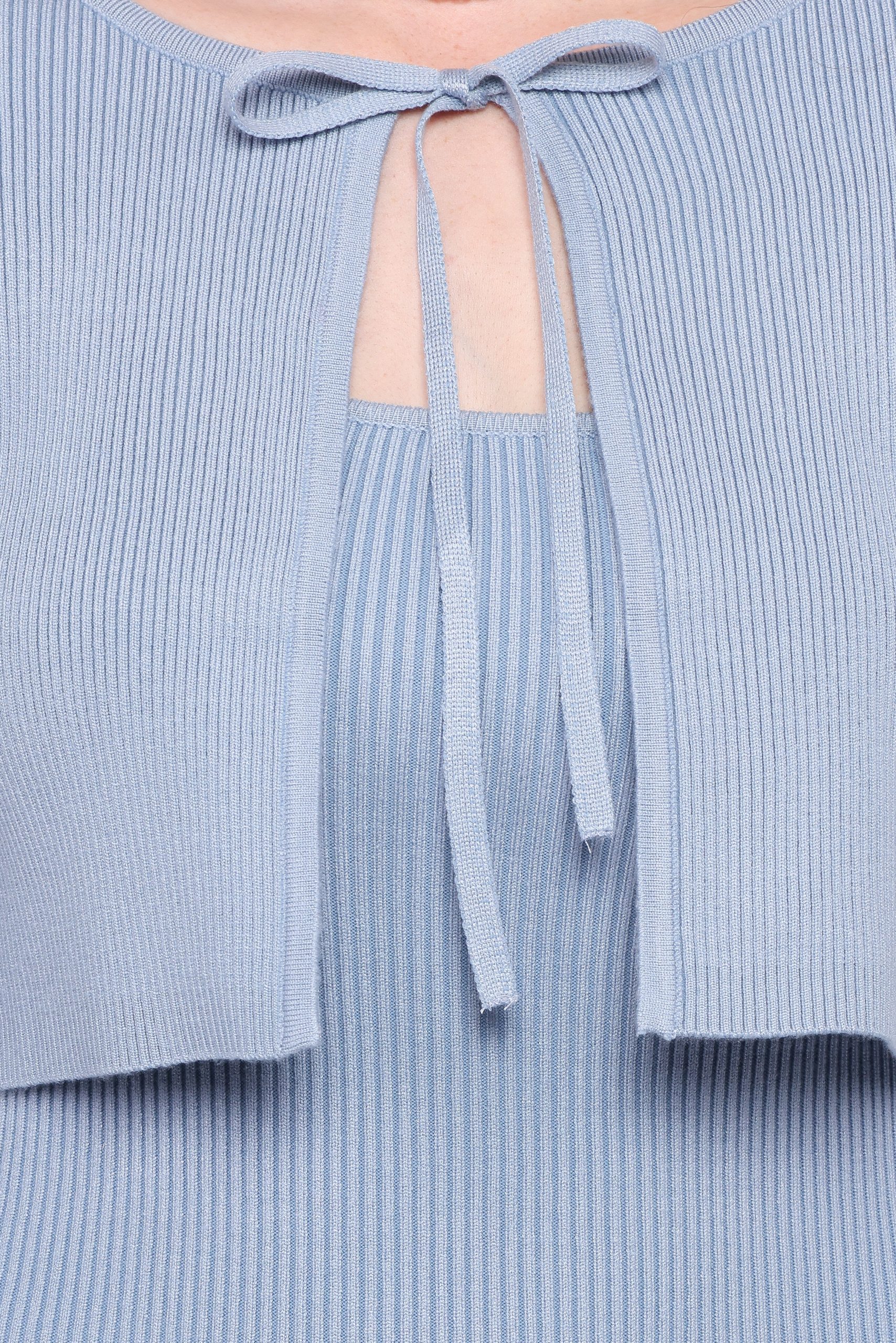 Tagum Midi Dress - Blue - Image 6