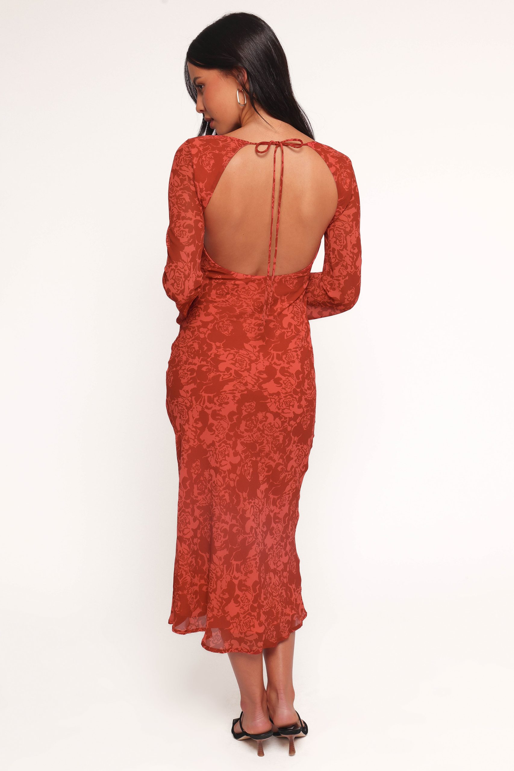 Talitha Maxi Dress - Red Roses - Image 6