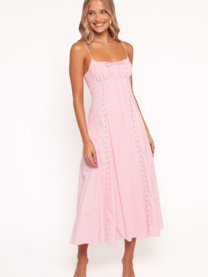 Talyn Midi Dress - Pink