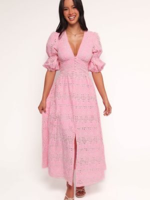 Tani Midi Dress - Pink