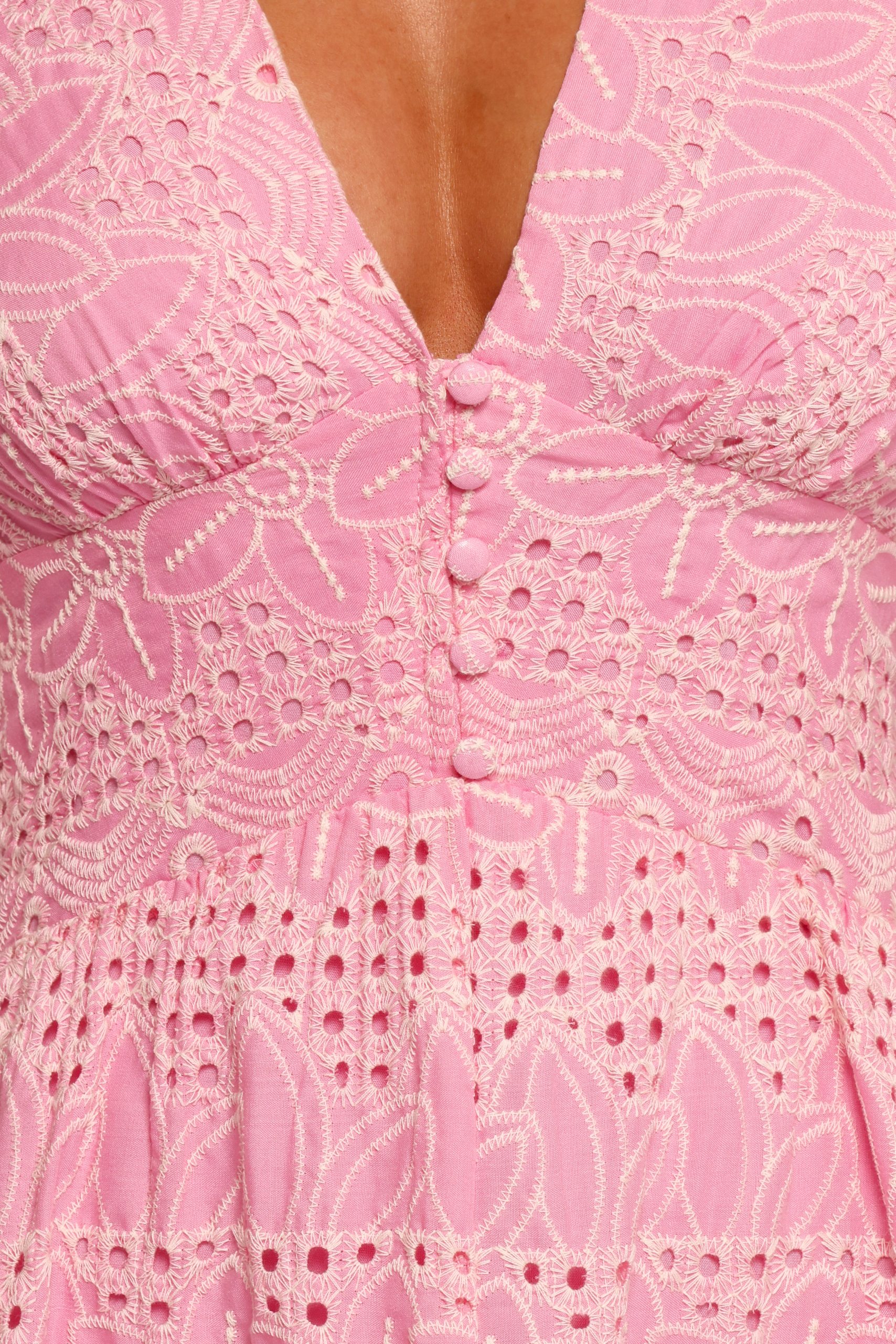 Tani Midi Dress - Pink - Image 6