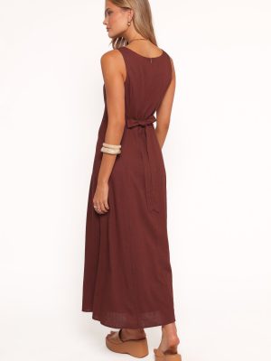 Tatum Maxi Dress - Chocolate