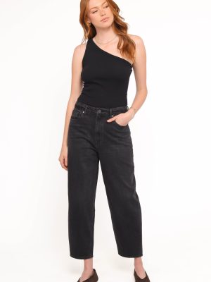 Taylor Barrel Leg Jean - Trip