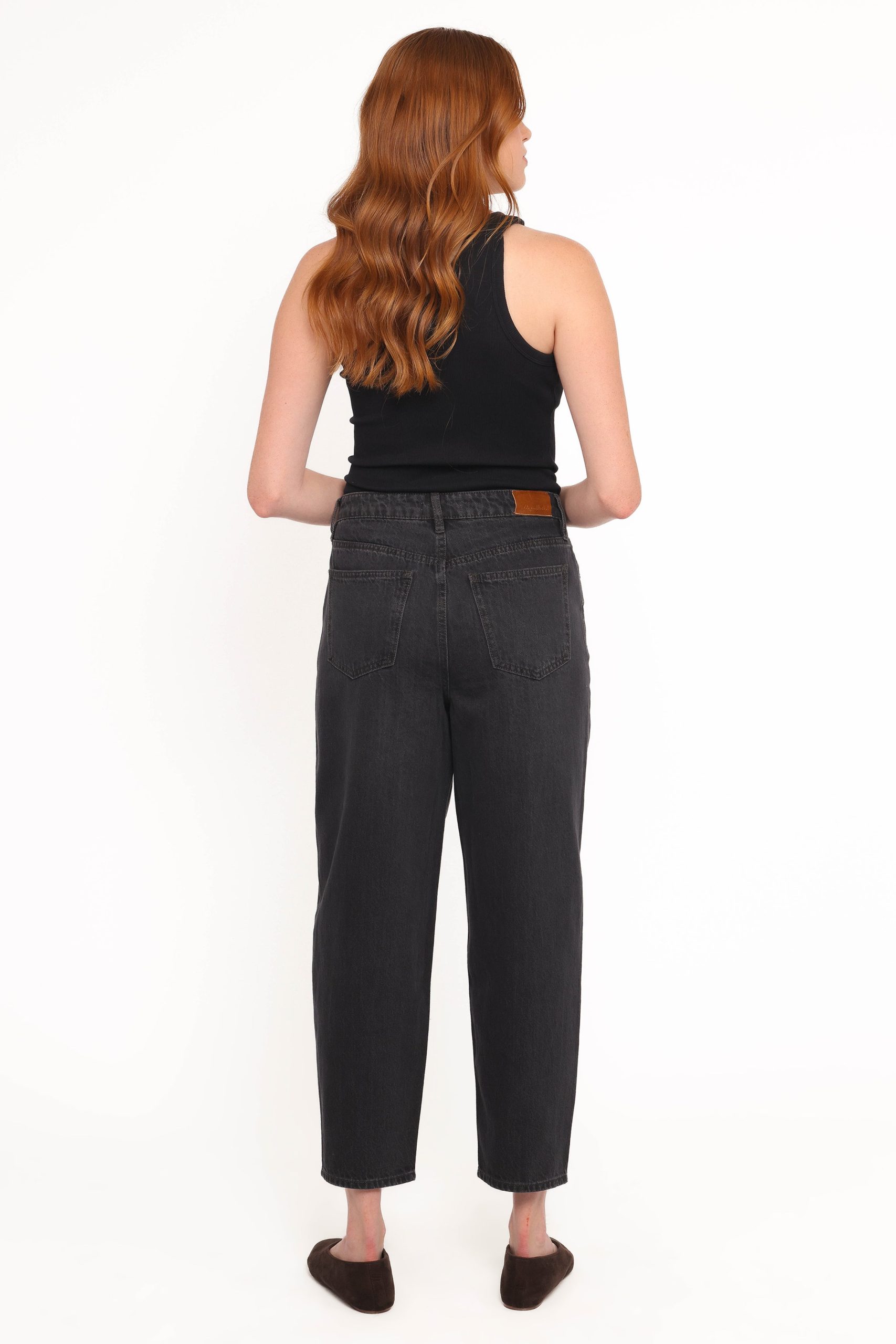 Taylor Barrel Leg Jean - Trip - Image 4