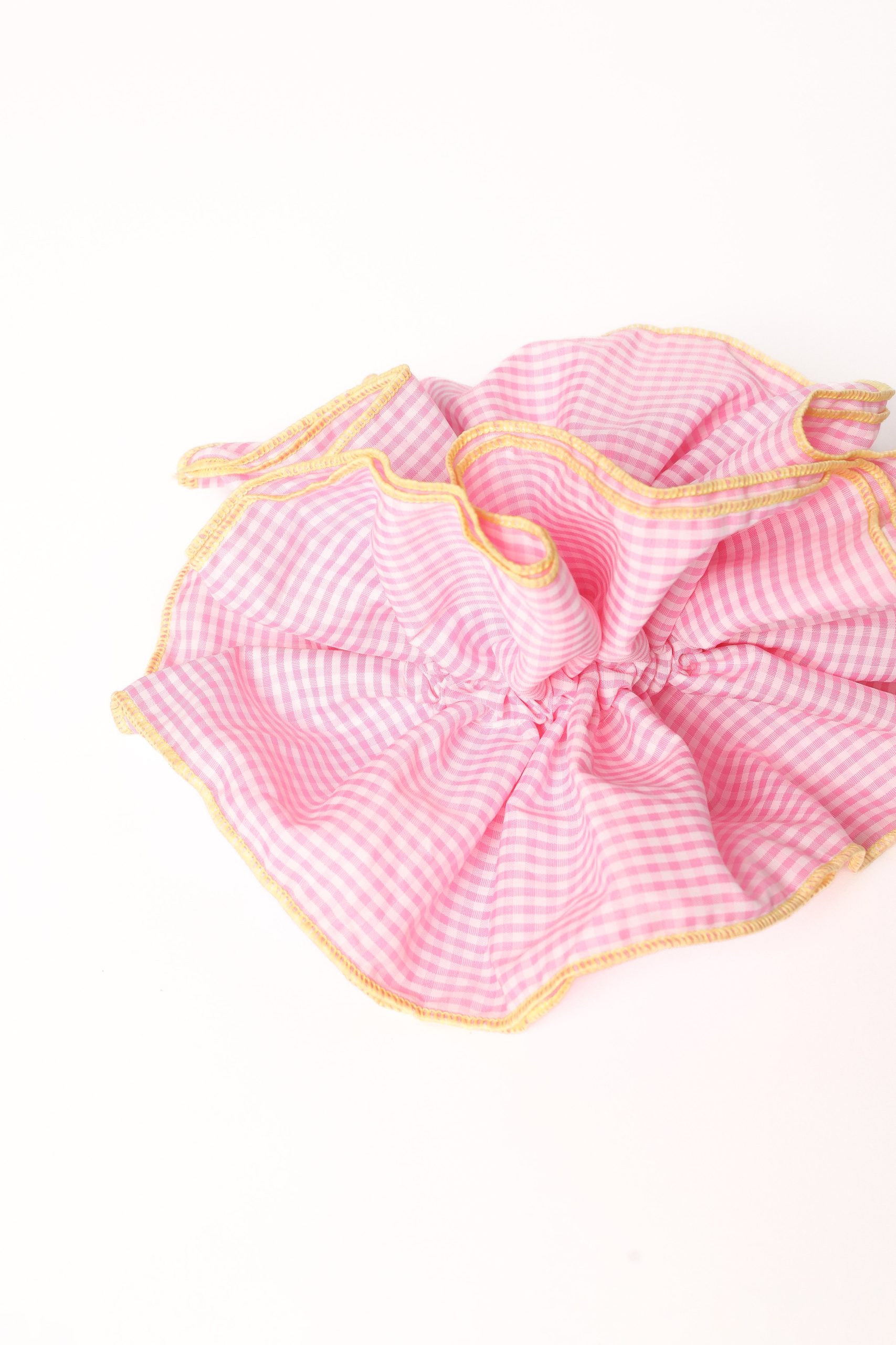 Tegan Scrunchie - Pink/Orange - Image 3