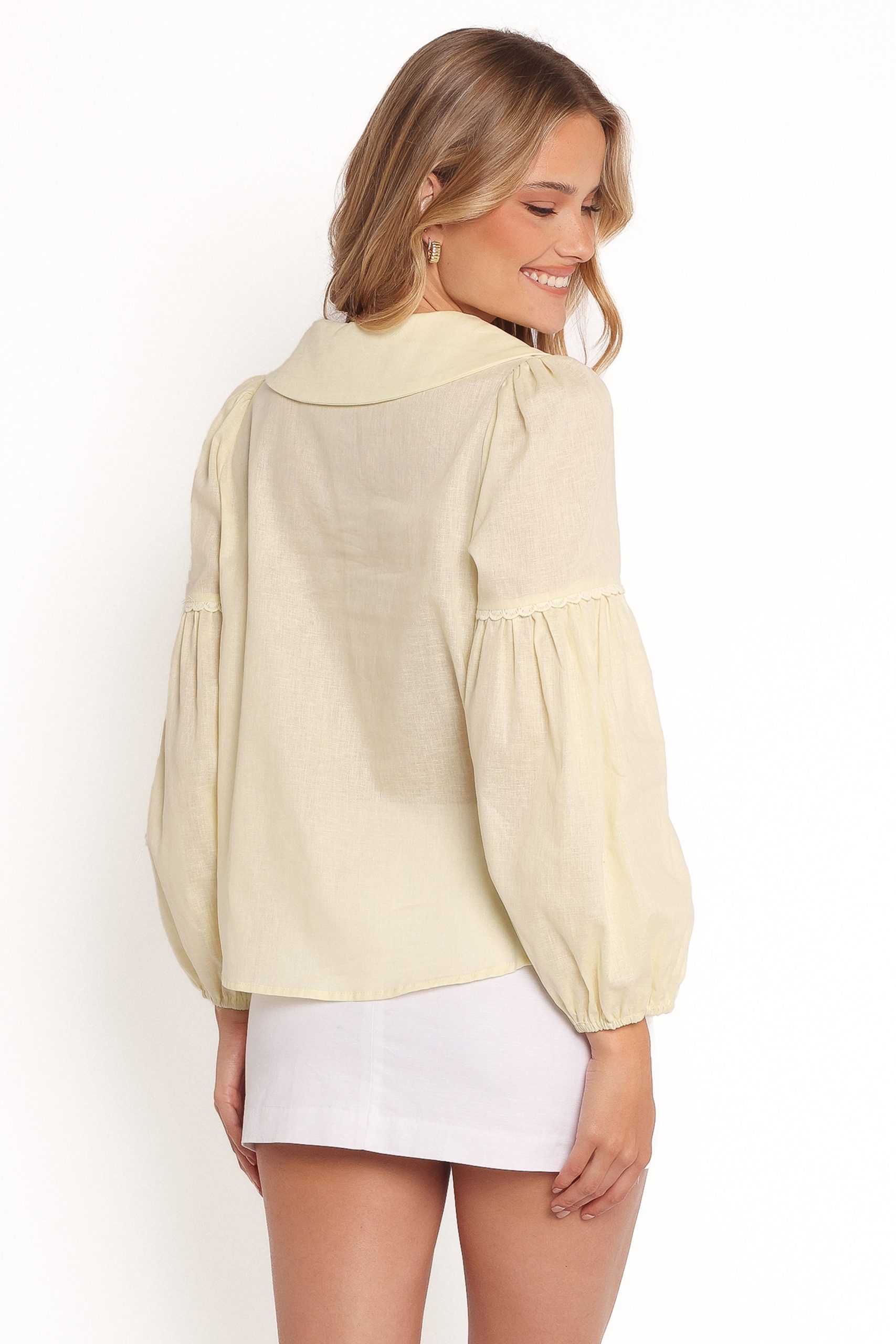 Thalassa Top - Butter Yellow - Image 4