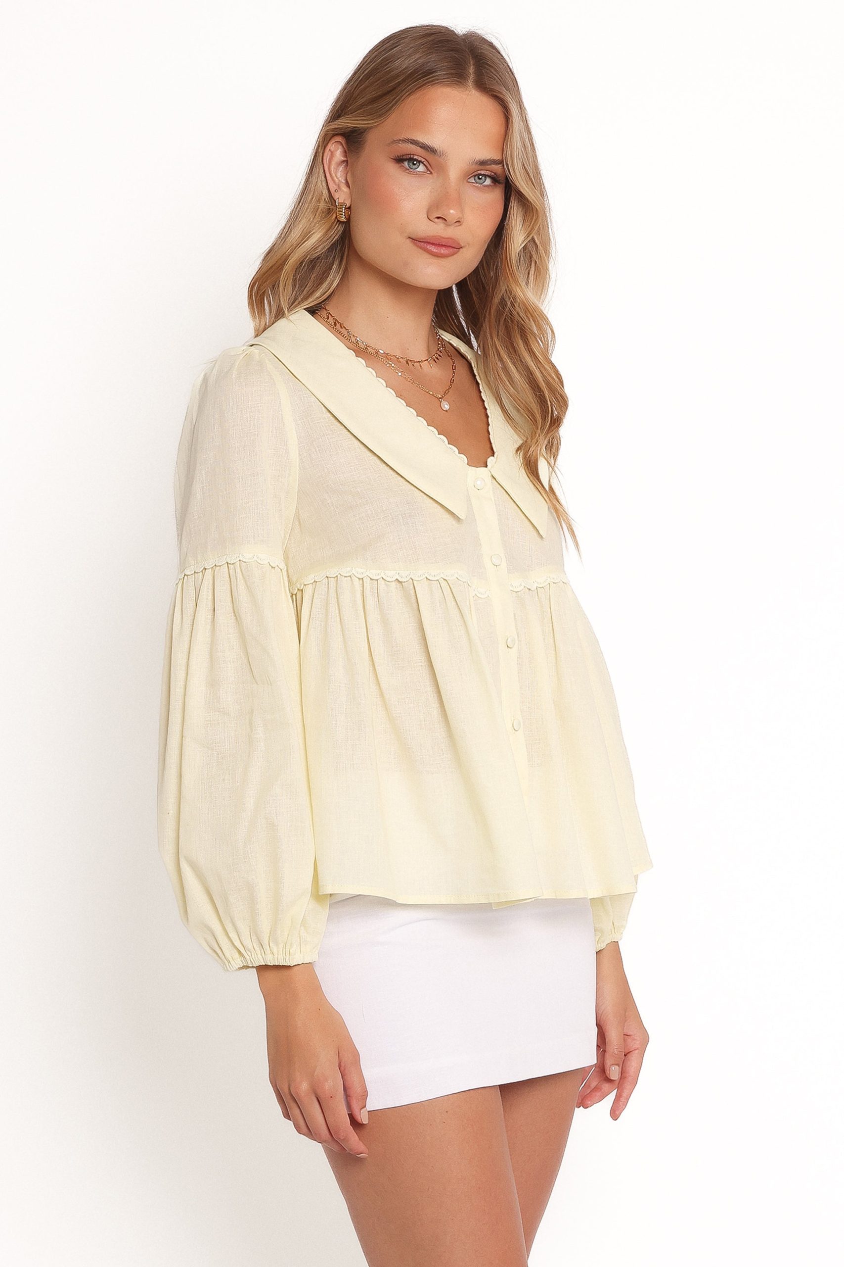 Thalassa Top - Butter Yellow - Image 5