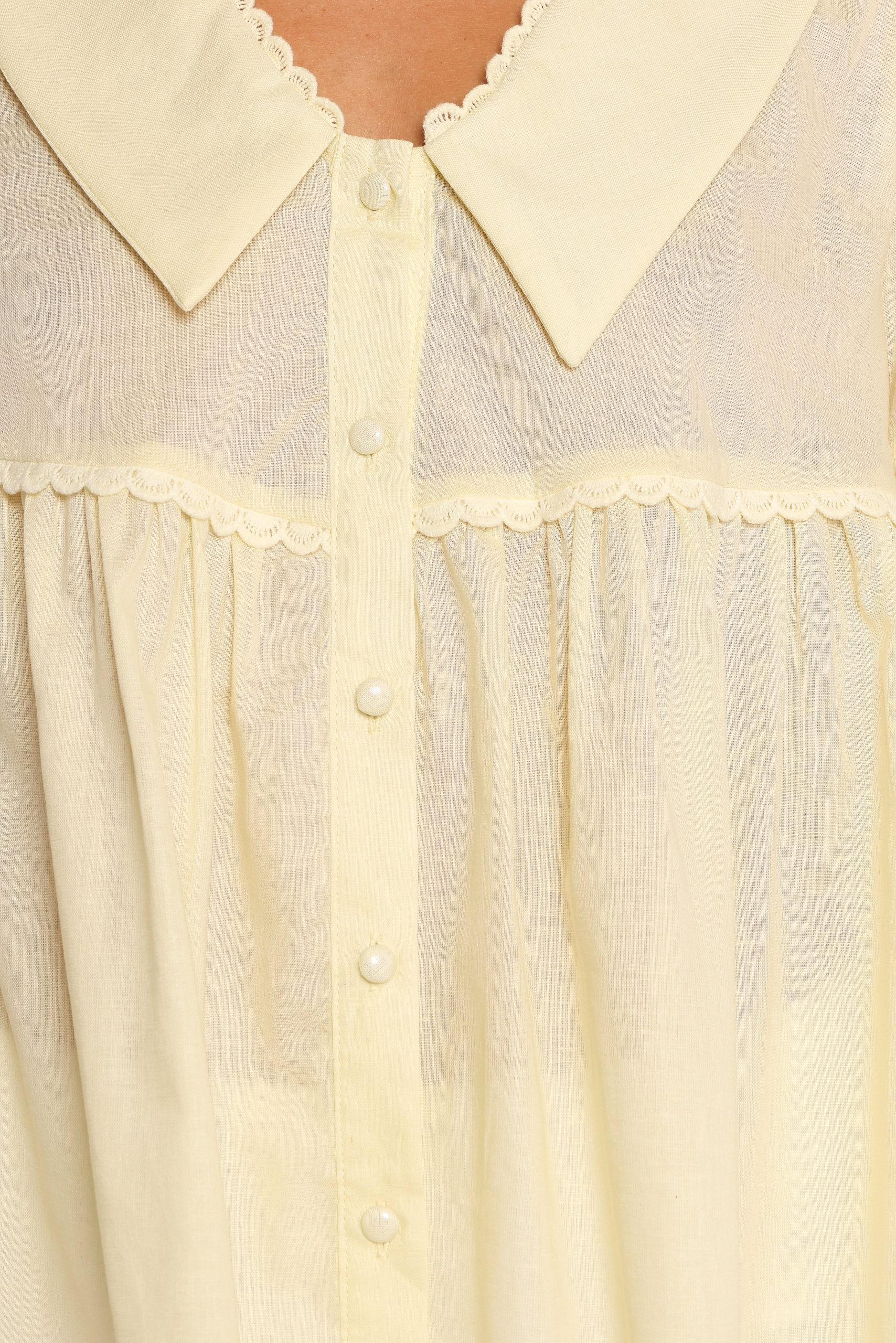 Thalassa Top - Butter Yellow - Image 7