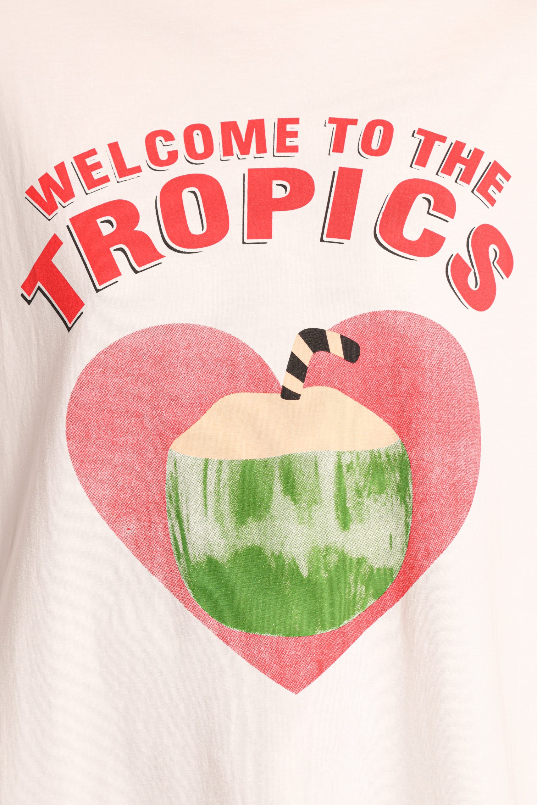 The Tropics Graphic Tee - White - Image 7