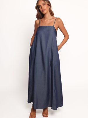 Thelma Maxi Dress - Chambray