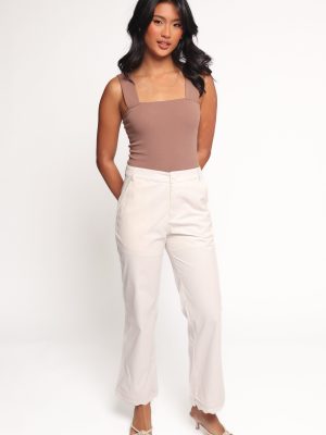 Thiago Scalloped Pant - Cream