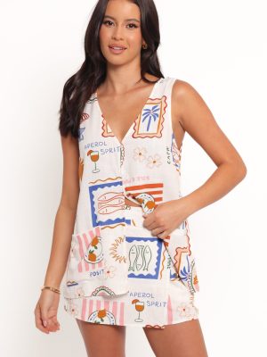 Thorrah Skort - Ocean Oasis