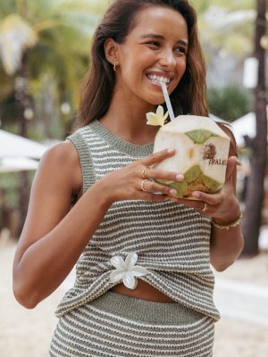 Tiarne Hair Clip - White