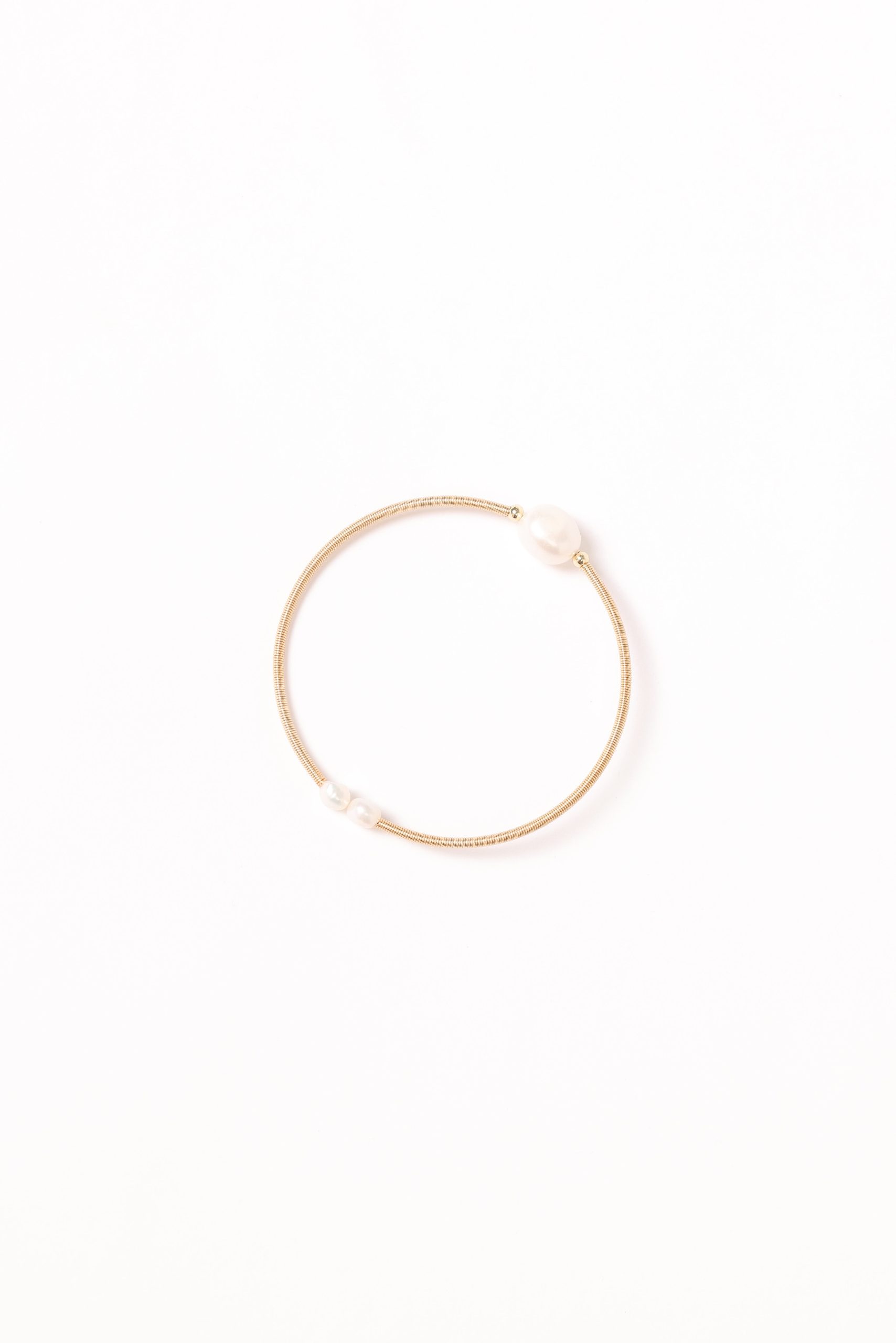 Tilda Bracelet - Gold/Pearl - Image 2