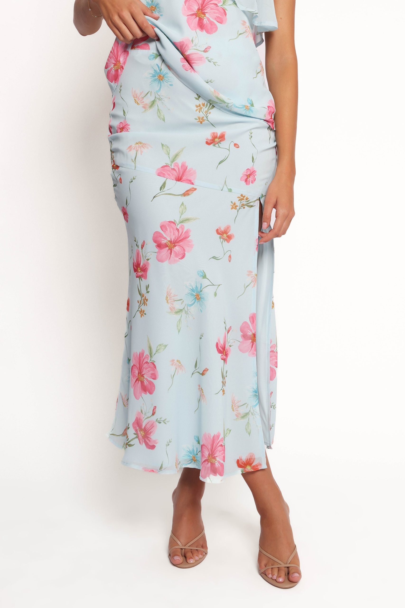 Valeria Skirt Set - Blue Floral - Image 7