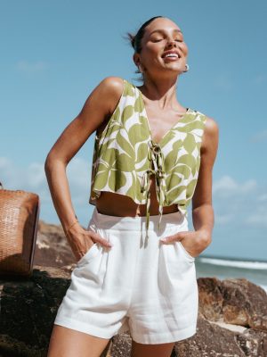 Olympia Shorts - White