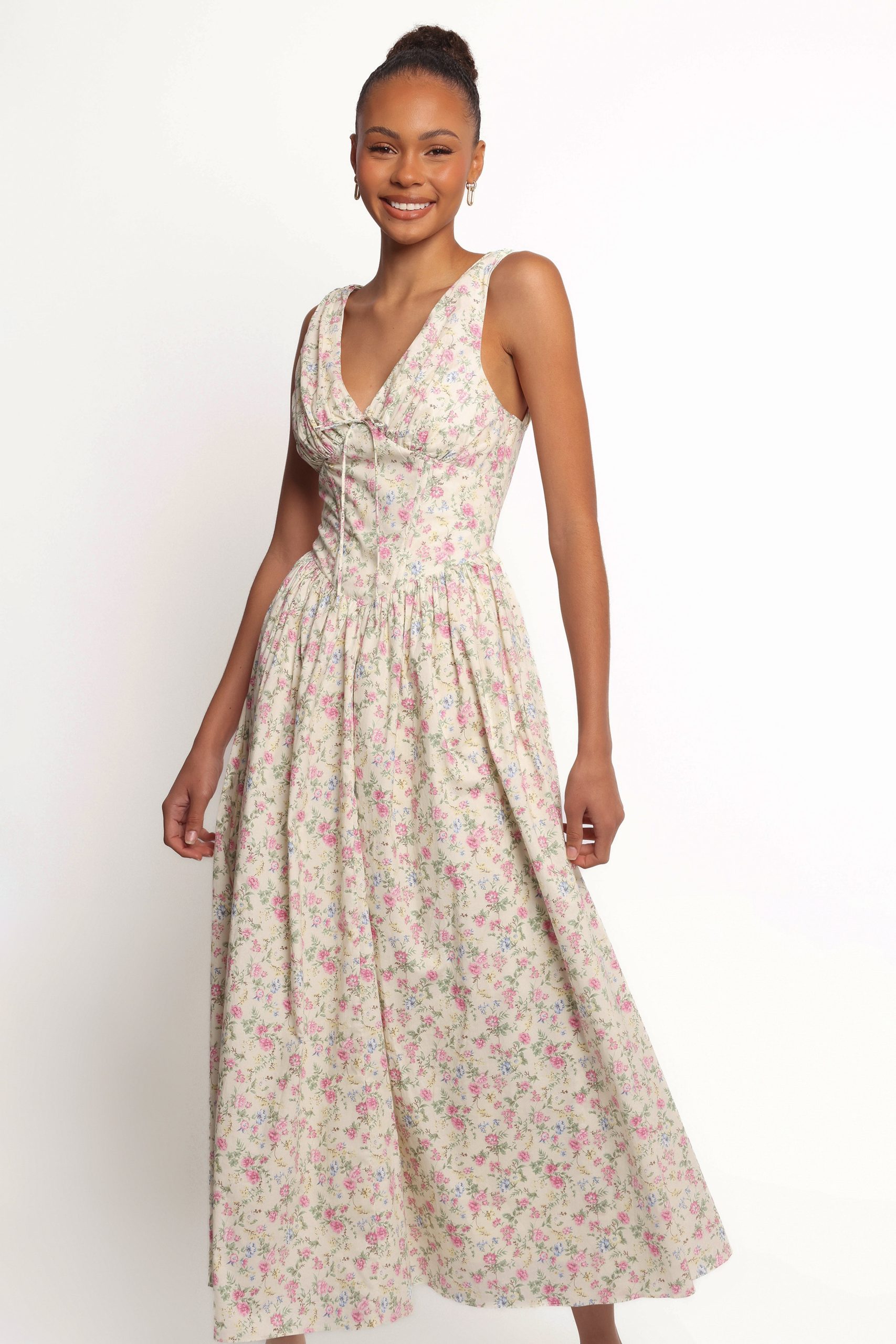 Veda Maxi Dress - Pink - Image 2