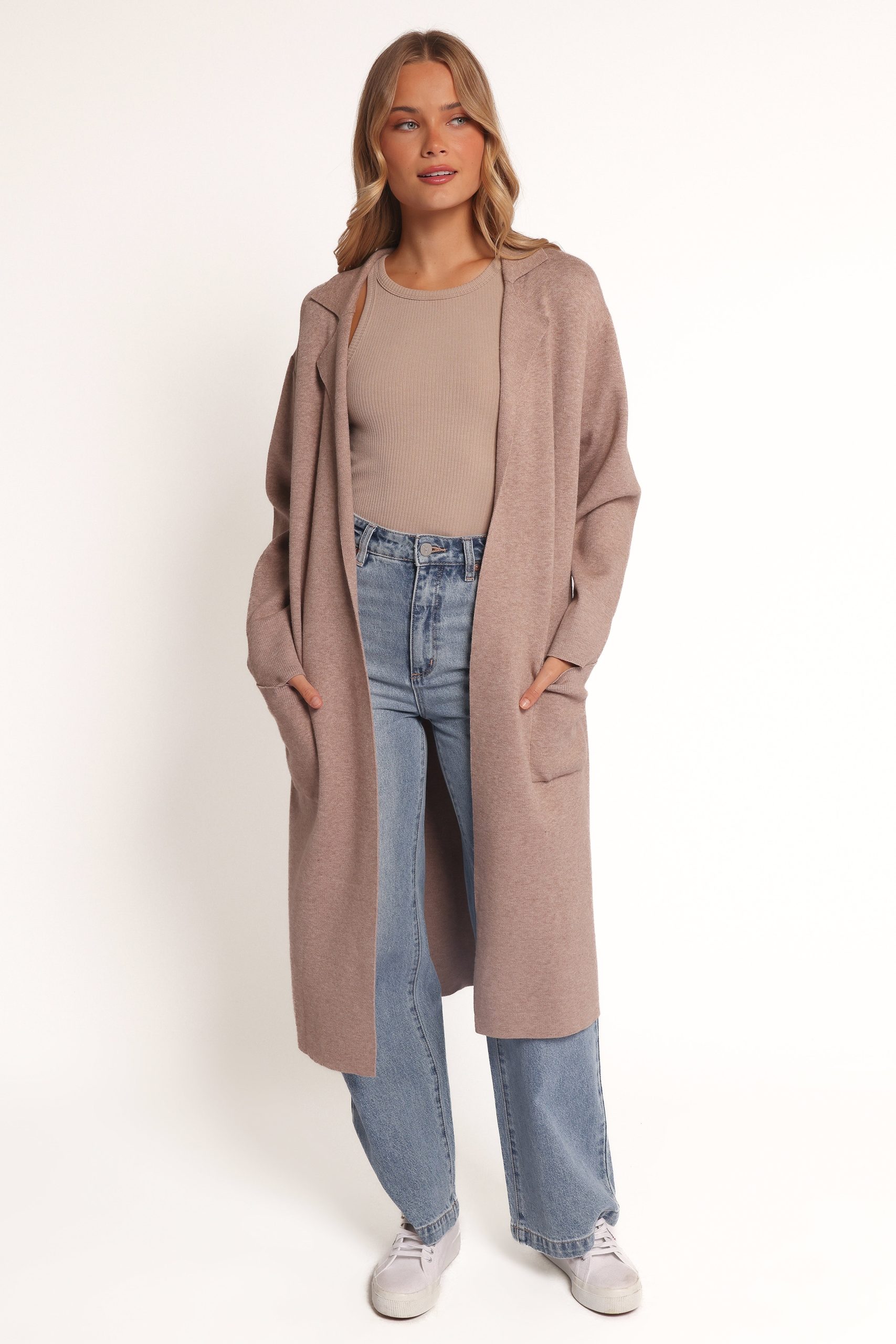 Venda Coatigan - Light Brown - Image 2