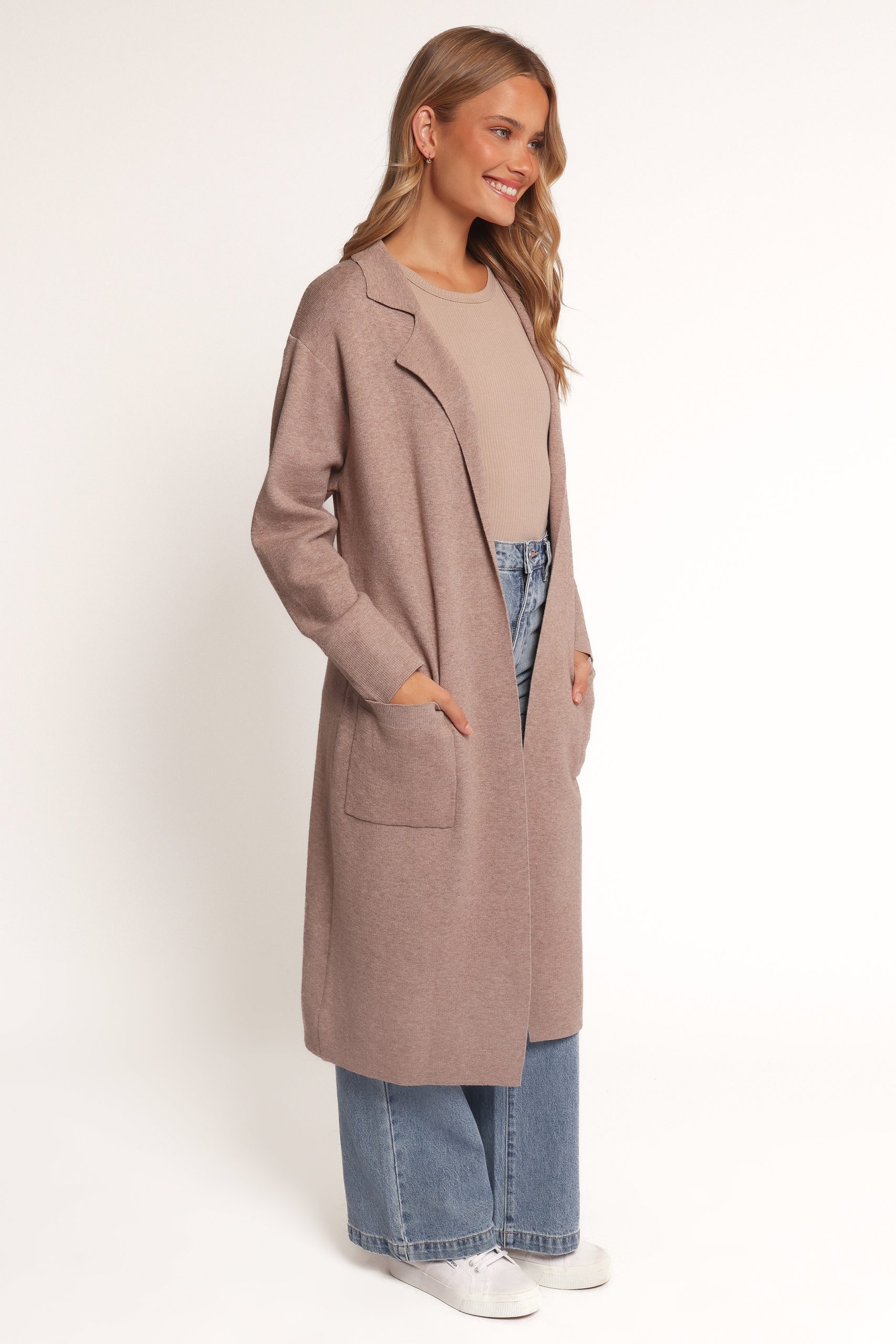 Venda Coatigan - Light Brown - Image 4