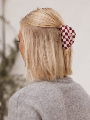 Verena Hair Clip - Red