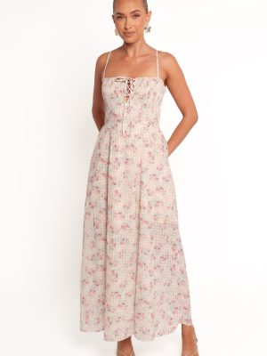 Vespera Maxi Dress - Pink Ditsy