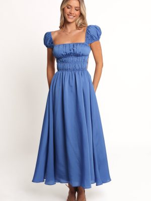 Vienne Maxi Dress - Cobalt