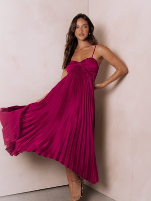 Vikki Dress - Magenta